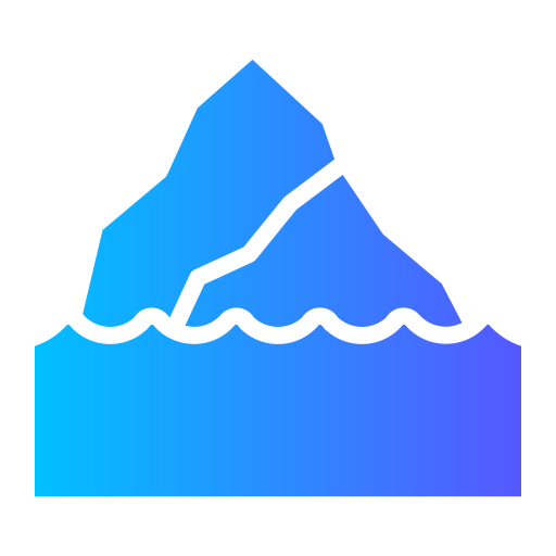 iceberg icono gratis