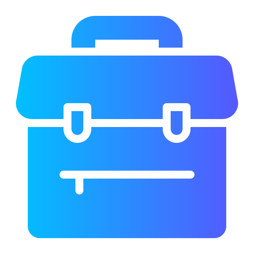 maletín icono gratis