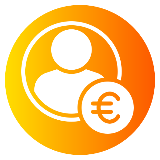 euro icono gratis