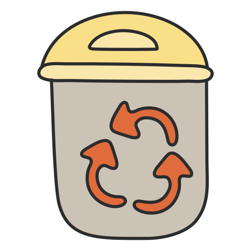 Recycle bin free icon