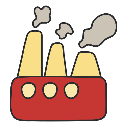 Factory free icon Factory free icon