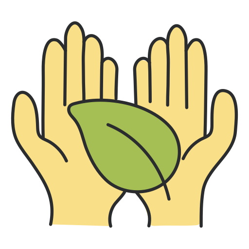 cuidado ecológico icono gratis