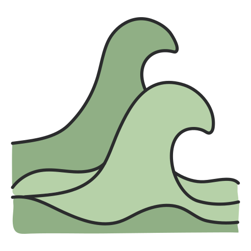 Waves free icon