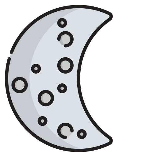 Half moon free icon Half moon free icon