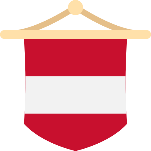 bandera de austria icono gratis