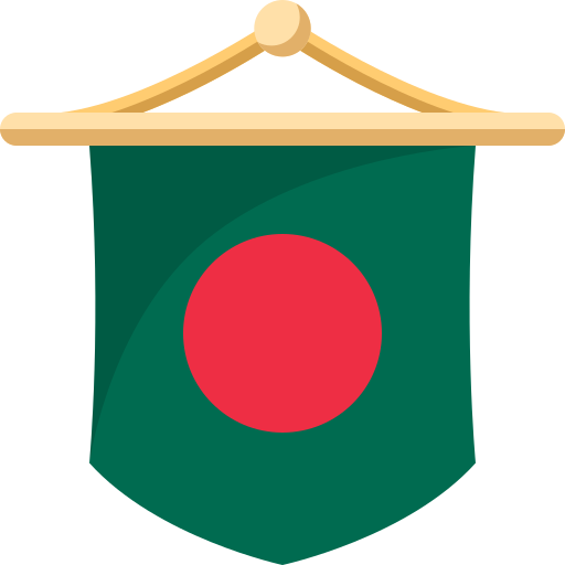 bandera de bangladesh icono gratis