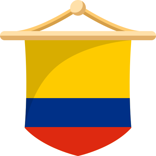 bandera colombia icono gratis