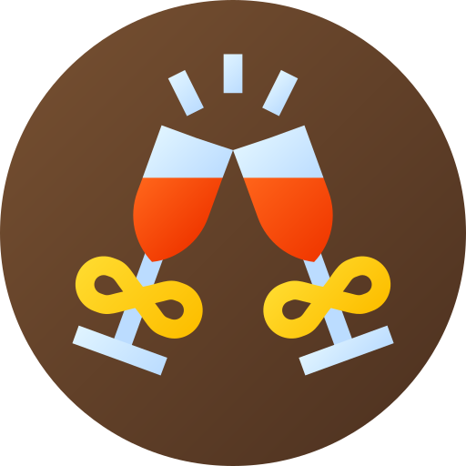 champagne Icône gratuit