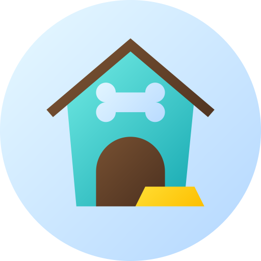 casa de perro icono gratis