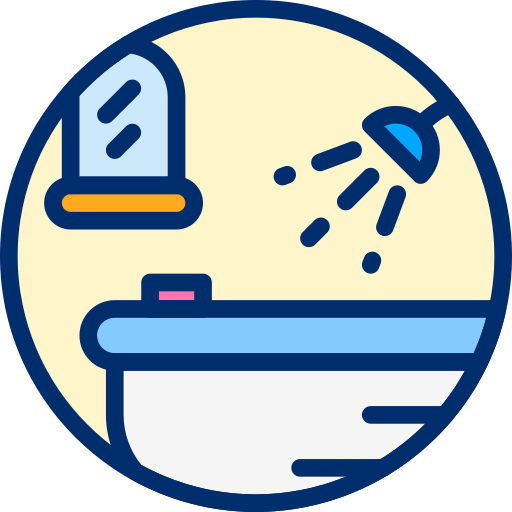 목욕 무료 아이콘