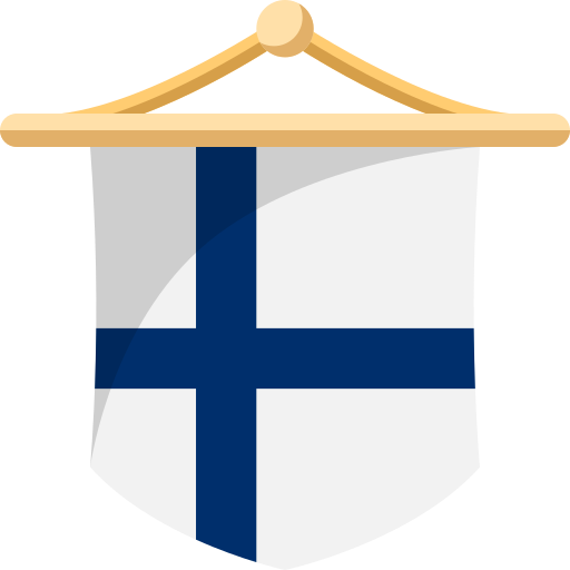 bandera de finlandia icono gratis