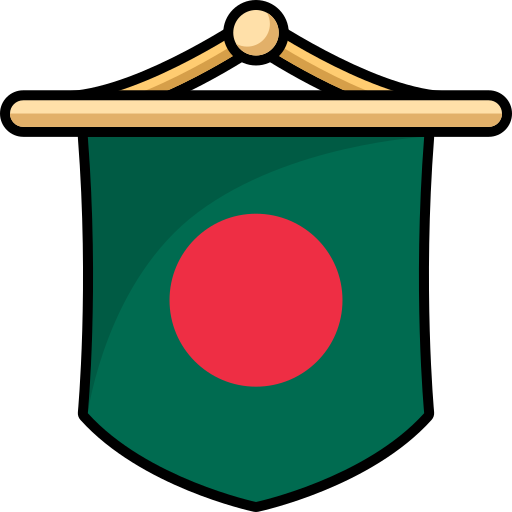 bandera de bangladesh icono gratis