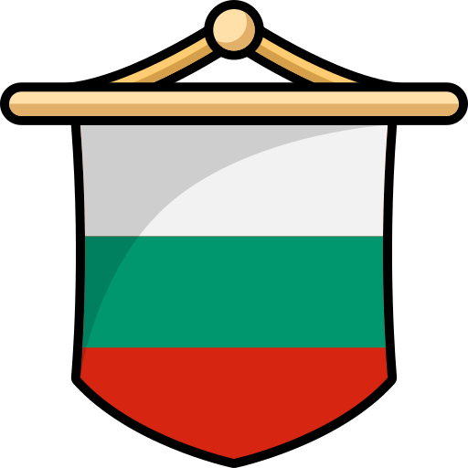 bandera de bulgaria icono gratis