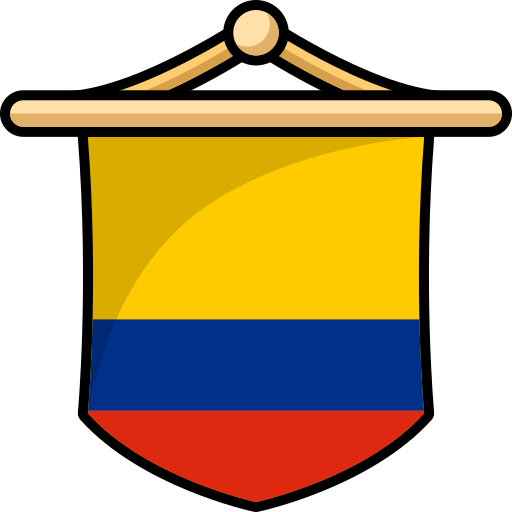 bandera colombia icono gratis