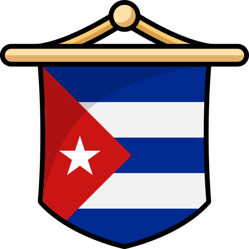 bandera de cuba icono gratis