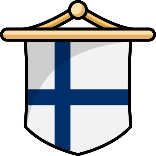 bandera de finlandia icono gratis