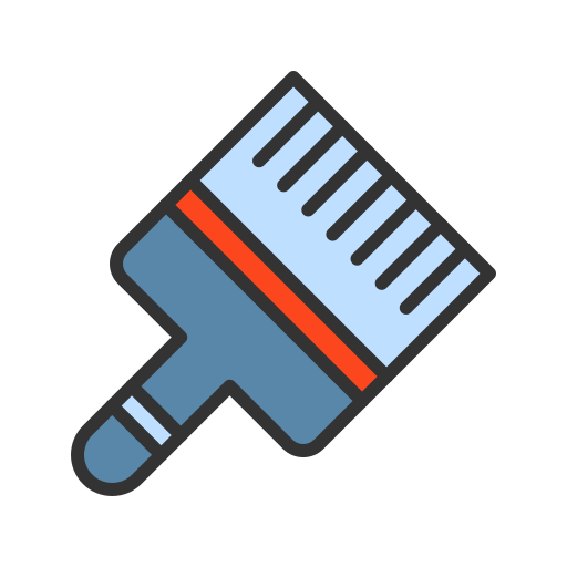 cepillo de pintura icono gratis