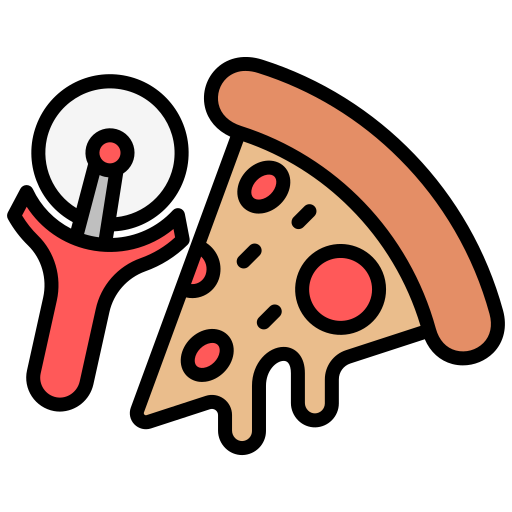 porción de pizza icono gratis