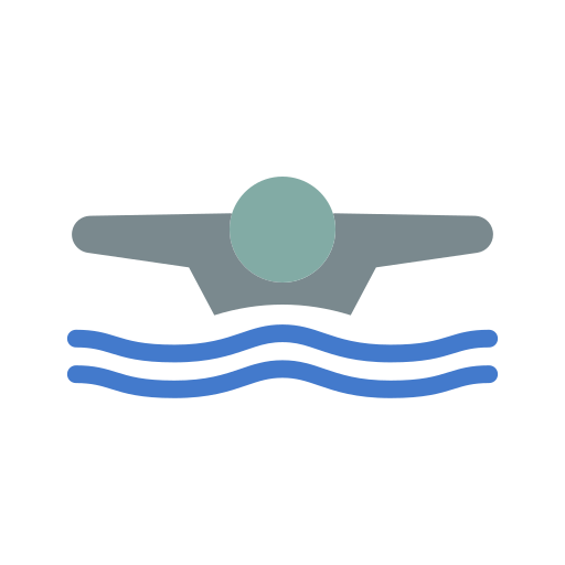 Swimming free icon