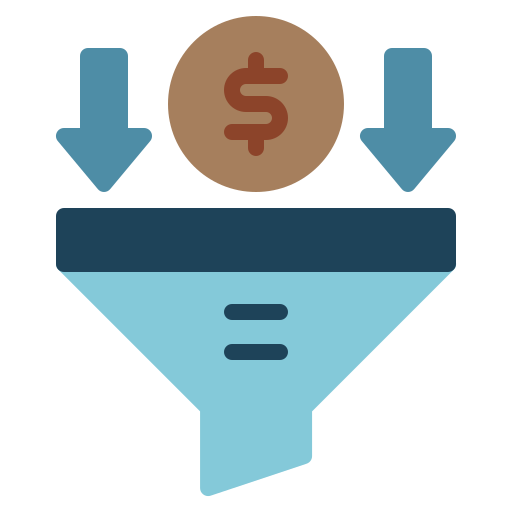Sales funnel free icon Sales funnel free icon