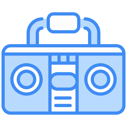 boombox icono gratis