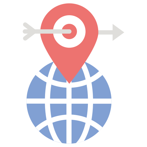 geo localización icono gratis