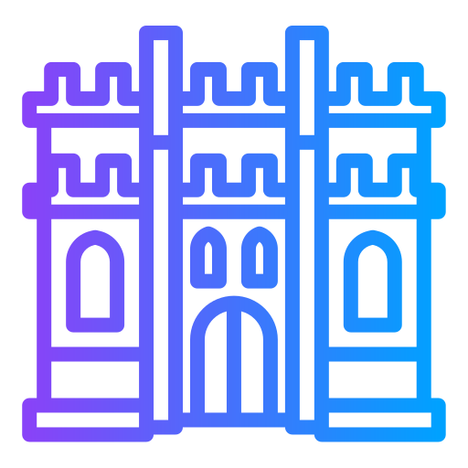 castillo icono gratis