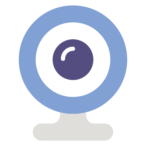 cámara web icono gratis