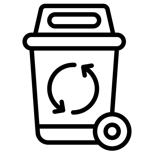 Recycle bin free icon