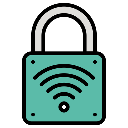 seguridad wifi icono gratis