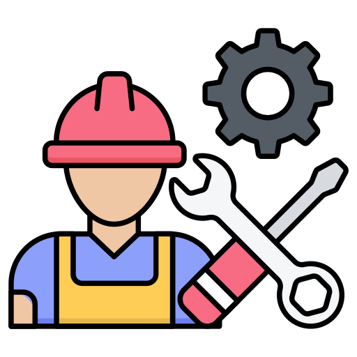 trabajador de la industria icono gratis