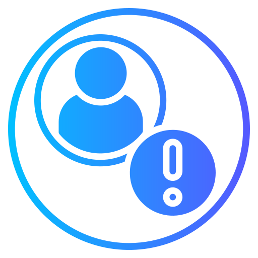 Warning free icon Warning free icon