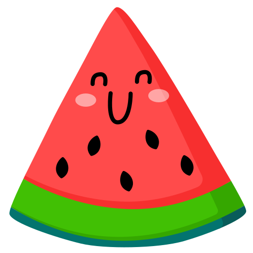 rodaja de sandia icono gratis