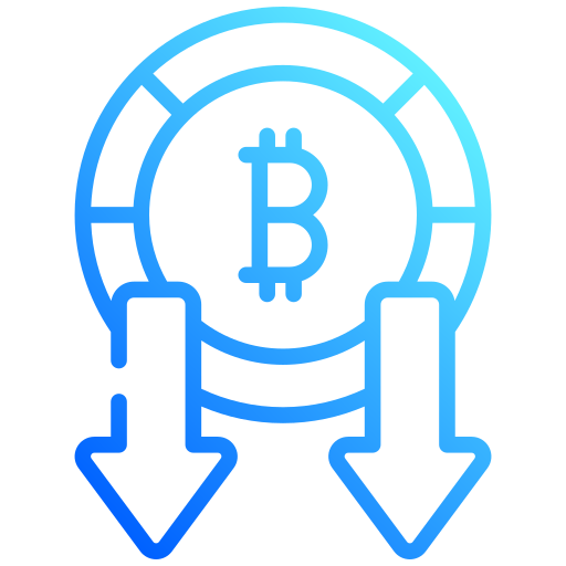 pérdidas icono gratis