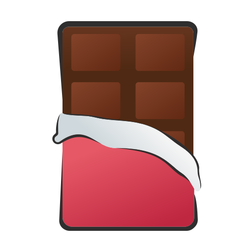 barra de chocolate icono gratis