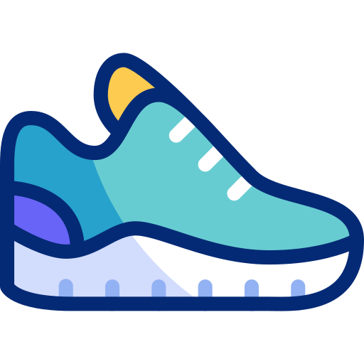 Running shoe free icon