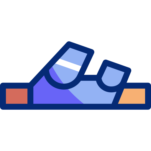 sandalias icono gratis