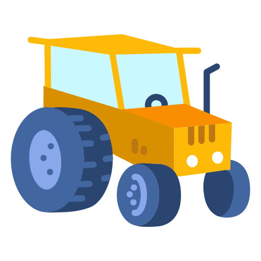 tractor icono gratis