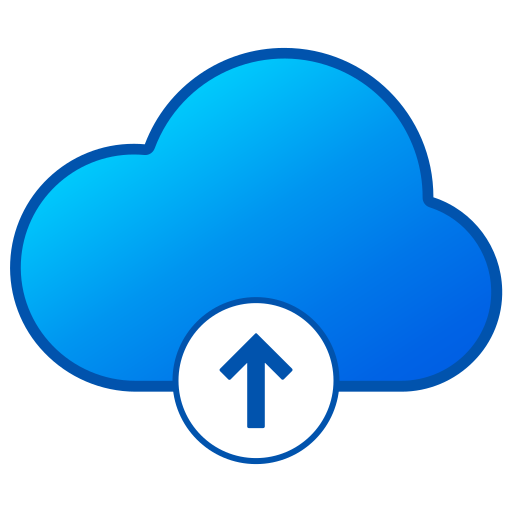 acceso a la nube icono gratis