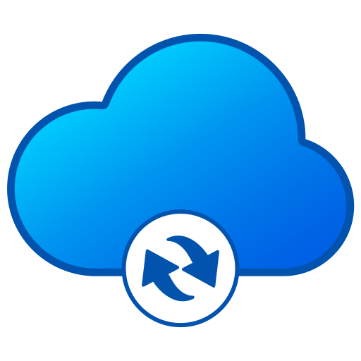 acceso a la nube icono gratis