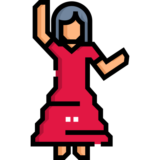 Flamenco icono gratis