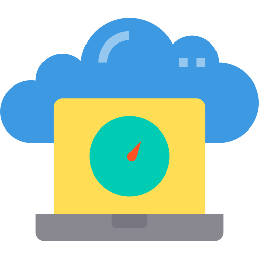 La computación en nube icono gratis