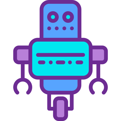 Robot Berkahicon Lineal Color icon