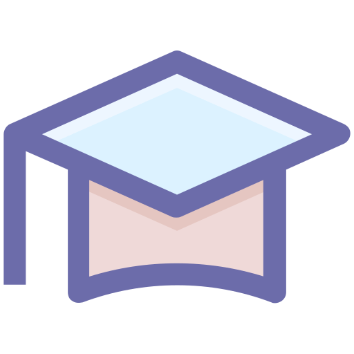 graduación icono gratis