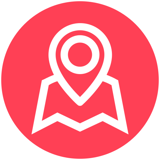 localizador de mapas icono gratis