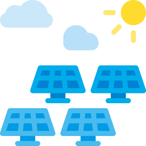 Panel solar icono gratis