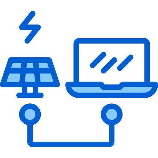 Panel solar icono gratis