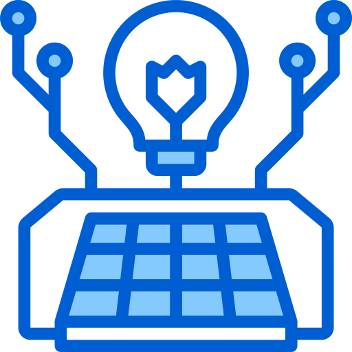 Panel solar icono gratis