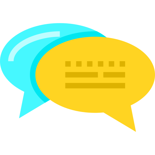 Chat - free icon