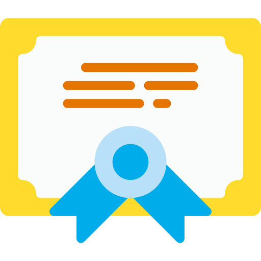 Certification - Free interface icons